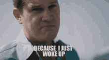 Because I Just Woke Up Not In The Mood GIF - Because I Just Woke Up Not In The Mood Distant GIFs