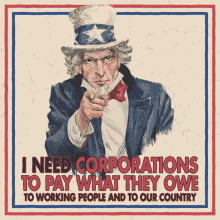 uncle sam i need you america corporation taxes