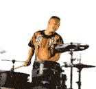 Drums Drummer Sticker - Drums Drummer Drumming Stickers