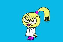 a cartoon of a man in a bikini holding a bottle and the word friday