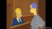 Homero Los Simpson GIF - Homero Los Simpson Como Te Atreves GIFs