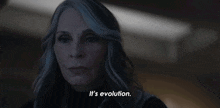 Its Evolution Doctor Beverly Crusher GIF - Its Evolution Doctor Beverly Crusher Star Trek Picard GIFs
