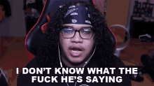 I Dont Know What The Fuck Hes Saying Miniklin GIF - I Dont Know What The Fuck Hes Saying Miniklin I Dont Know What Hes Talking About GIFs