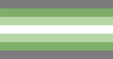 Flag Romantic Green Grey White GIF - Flag Romantic Green Grey White GIFs
