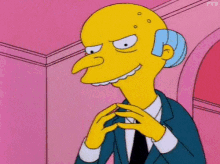 The Simpsons Mr Burns GIF - The Simpsons Mr Burns Evil Smile GIFs
