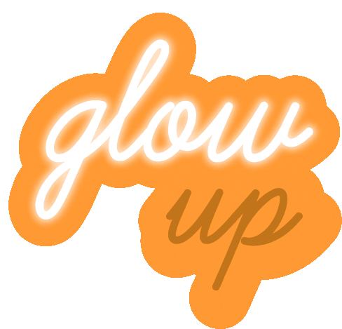 Level Up Glow Up Girl Sticker - Level Up Glow Up Girl Food For Thought Stickers