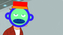 a cartoon of a monkey holding a bunch of money with the words shut up and below it