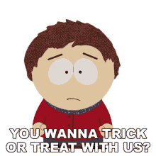 you wanna trick or treat with us clyde donovan south park s22e5 the scoots