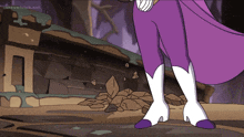a cartoon of a purple and white animal with the words theowlclub.net at the top