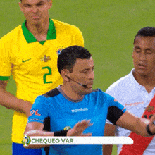 Chequeo Var árbitro GIF - Chequeo Var árbitro Copa America 2019 GIFs