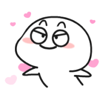 a cartoon character is surrounded by pink hearts and has a sad look on his face .
