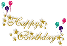 Happy Birthday Hbd GIF - Happy Birthday Hbd Birthday Balloons GIFs