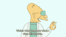 2d Living GIF - Futurama Watch What Happens Marble GIFs