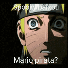Spooky Mario GIF - Spooky Mario Naruto GIFs