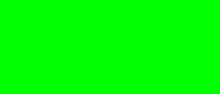 a bright green background with a white border is a green screen .