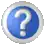 a blue circle with a white question mark in the middle .