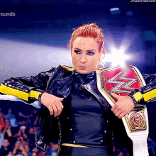 becky lynch wwe raw womens champion stomping grounds wrestling