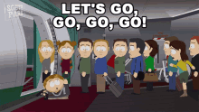 Lets Go Go Go Cartman GIF - Lets Go Go Go Cartman South Park GIFs
