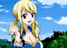 Anime Fairy Tail GIF - Anime Fairy Tail Lucy GIFs