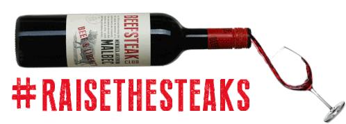 Raise The Steaks Malade Sticker - Raise The Steaks Malade Wine Time Stickers