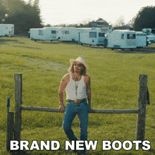 Brand New Boots On The Floor I'M Dancing Ryan Charles GIF - Brand New Boots On The Floor I'M Dancing Ryan Charles Cold Beer Diet Song GIFs