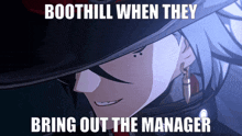 Boothill Manager GIF - Boothill Manager Karen GIFs