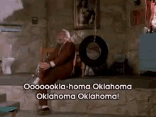 Ruprecht Gets Excited About Oklahoma. GIF - Oklahoma Ruprecht Dirty Rotten Scoundrels GIFs