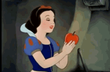 Snow White Apple GIF