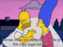 Simpsons Homer GIF - Simpsons Homer Sugar GIFs