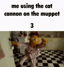The Muppets Battle Cats GIF - The Muppets Battle Cats Defeat The Muppet GIFs