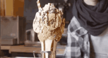 Partiu Sorveteria / Quero Milkshake / Sorvete  / Black Tap GIF - Black Tap Milkshake Ice Cream GIFs