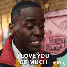I Love You So Much Eric Effiong GIF - I Love You So Much Eric Effiong Ncuti Gatwa GIFs