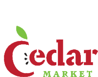 Cedar Market Kosher Sticker - Cedar Market Cedar Kosher Stickers