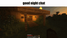 Minecraft Goodnight GIF