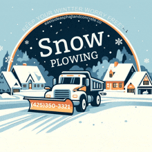 Infographic Snow Plowing GIF