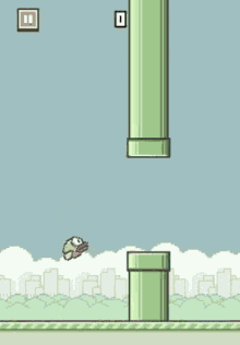 Mario Flappy Bird GIF