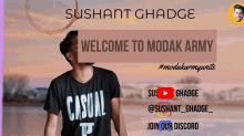 Sushant Ghadge Modak Army GIF - Sushant Ghadge Modak Army Nivval Prem GIFs