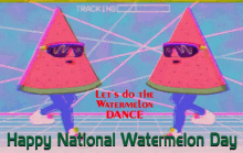 Lets Do The Watermelon Dance National Watermelon Day GIF