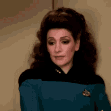 Deanna Troi Concerned Oh My Hmmm Star Trek Next Generation Tng GIF - Deanna Troi Concerned Oh My Hmmm Star Trek Next Generation Tng GIFs