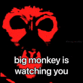 Big Monkey Is Watching You GIF - Big Monkey Is Watching You GIFs