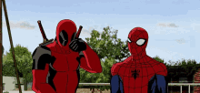spider man deadpool siblings fight