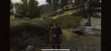 a screenshot of a video game that says highwayman at the bottom