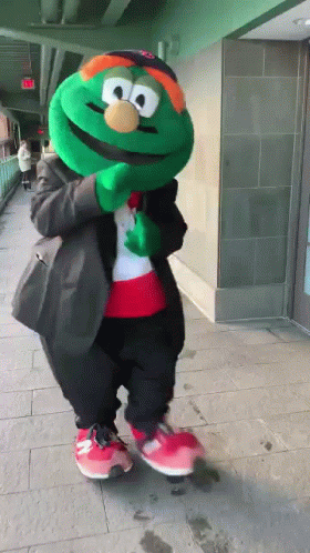 Boston Red Sox Wally The Green Monster GIF - Boston Red Sox Wally The Green  Monster Walking - Discover & Share GIFs