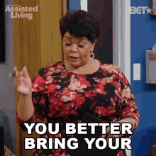 You Better Bring Your A Game Cora GIF - You Better Bring Your A Game Cora Assisted Living GIFs