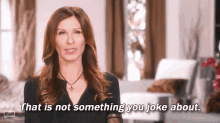 Offended GIF - Real Housewives Of New York That Is Not Something You Joke About Offended GIFs