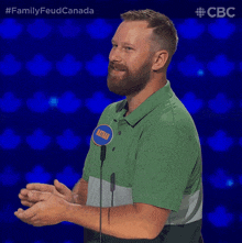 Clapping Nathan GIF - Clapping Nathan Family Feud Canada GIFs