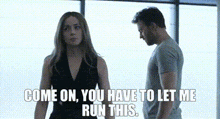 Ghosted Sadie Rhodes GIF - Ghosted Sadie Rhodes Come On You Have To Let Me Run This GIFs