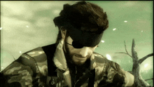 Metal Gear Solid Snake Sad Big Boss GIF