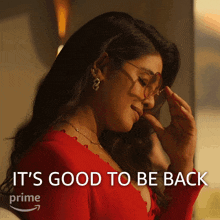 Its Good To Be Back Nadia Sinh GIF - Its Good To Be Back Nadia Sinh Priyanka Chopra Jonas GIFs