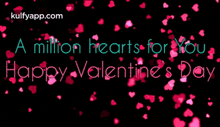 Valentines Raining Hearts.Gif GIF - Valentines Raining Hearts Valentines Day Trending GIFs